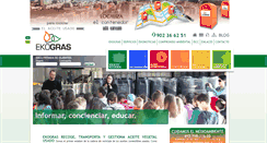 Desktop Screenshot of ekogras.es